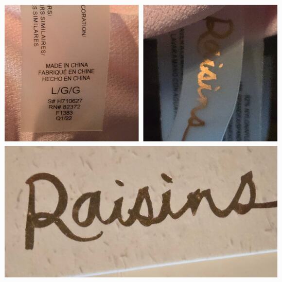 Raisins Garden District Floral Bikini Top Size Large - Picture 5 of 6